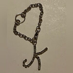 LETTER “K” INITIAL BRACELET.